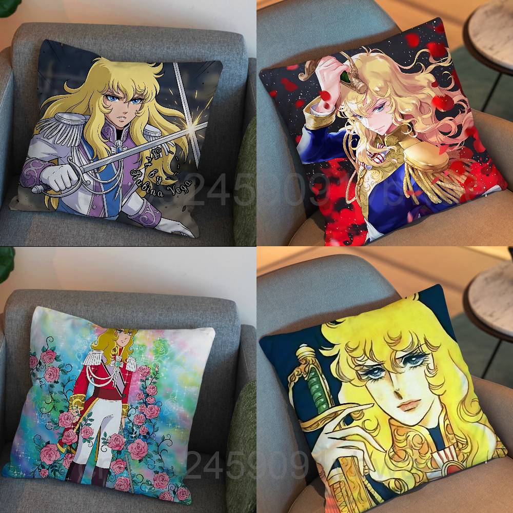 Versailles Home Textiles - Lady Oscar Rose of Versailles Yastık