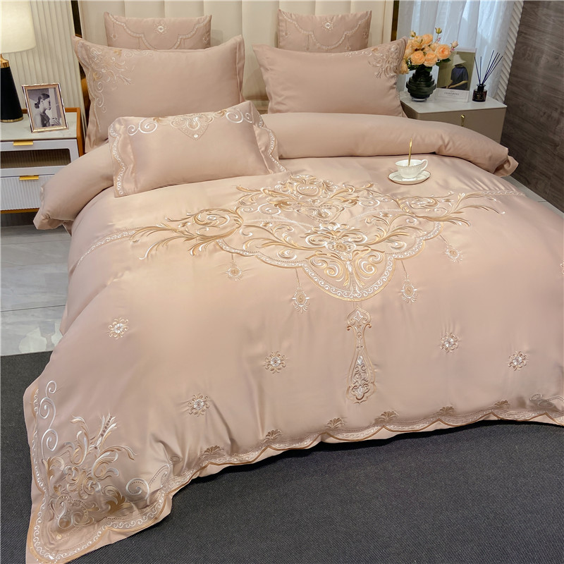 Silk Sheet Set - Avrupa Tarzı Dört Parçalı Çarşaf Seti