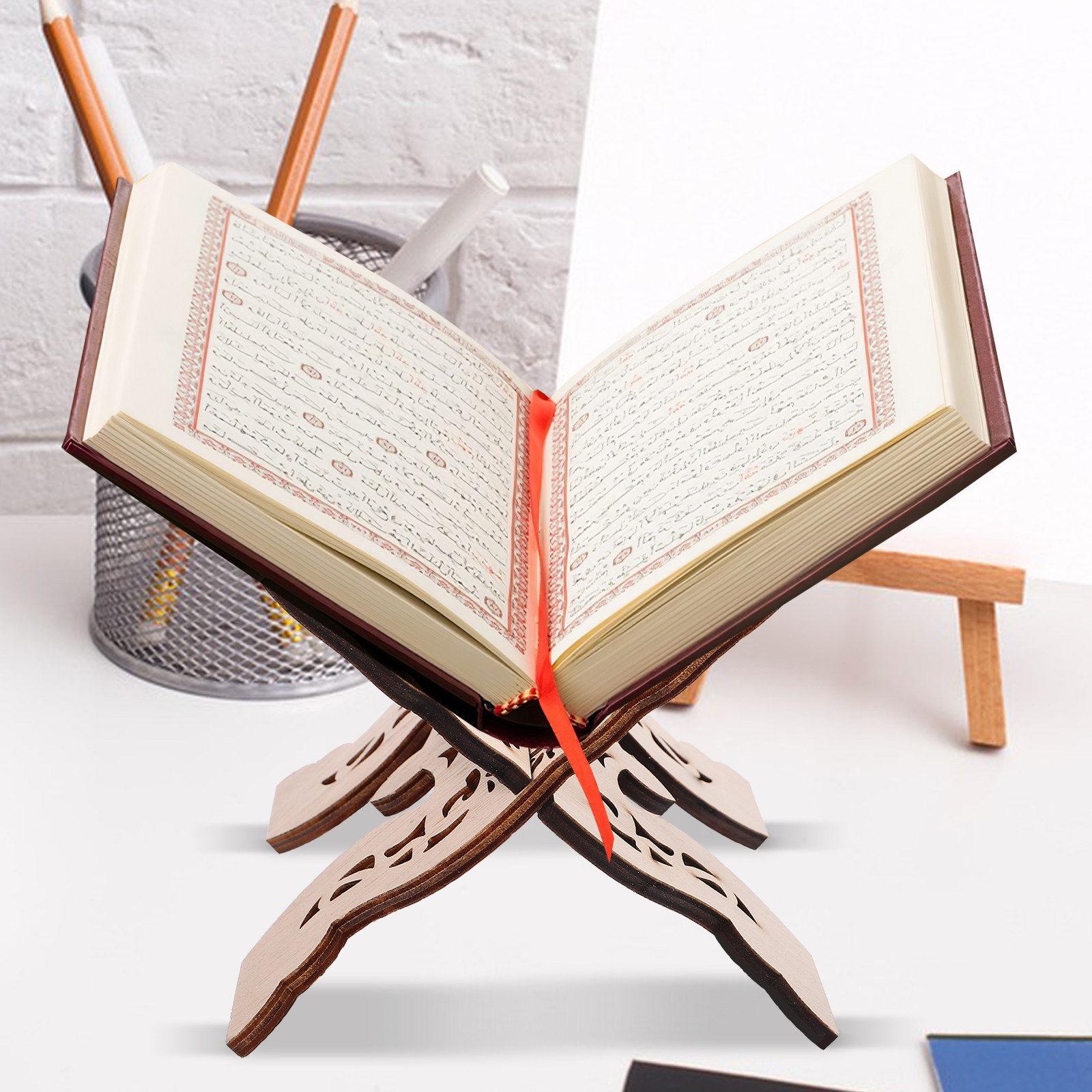 Özenle Üretilmiş Ahşap Okuma S - Home Quran incelemesi ve fiyatı