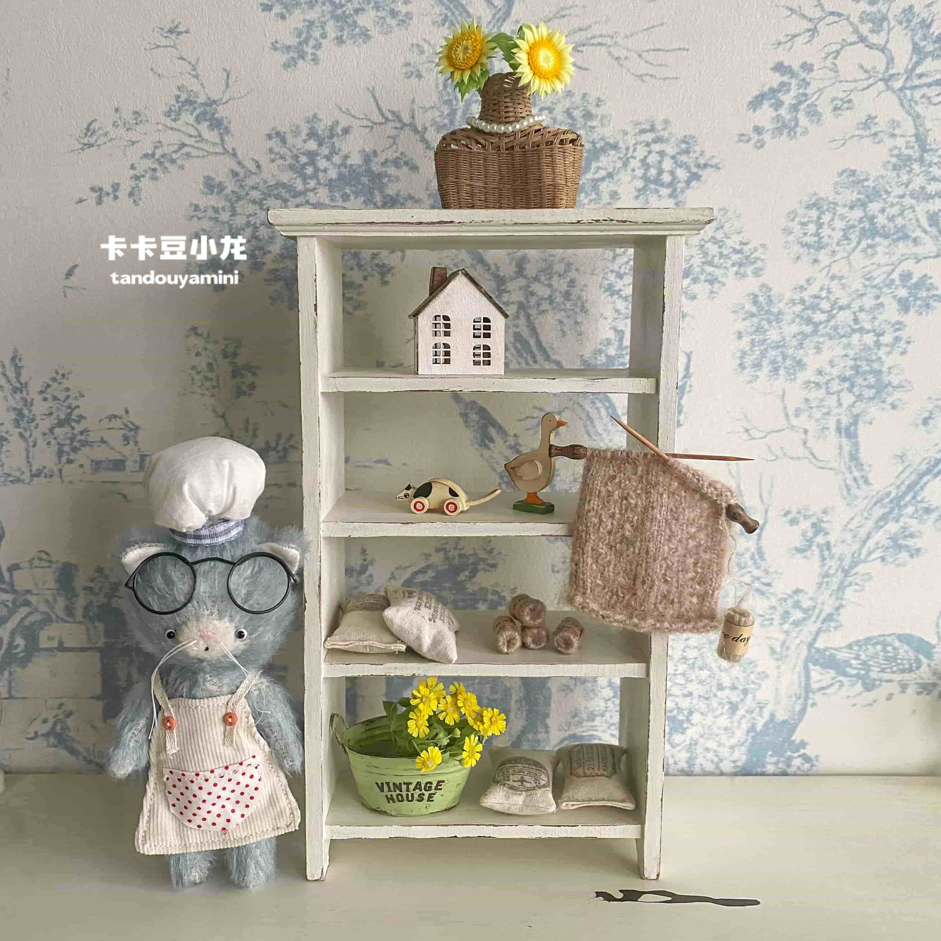 1:6 Ölçekli Oyuncak Ev Mini Mo - Vintage Home Textiles incelemesi ve fiyatı